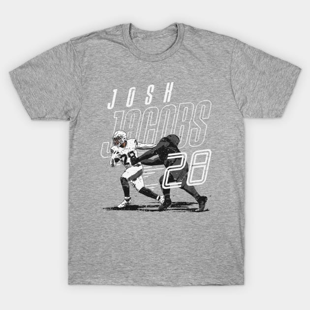 Josh Jacobs Las Vegas Stiff Arm T-Shirt by Chunta_Design